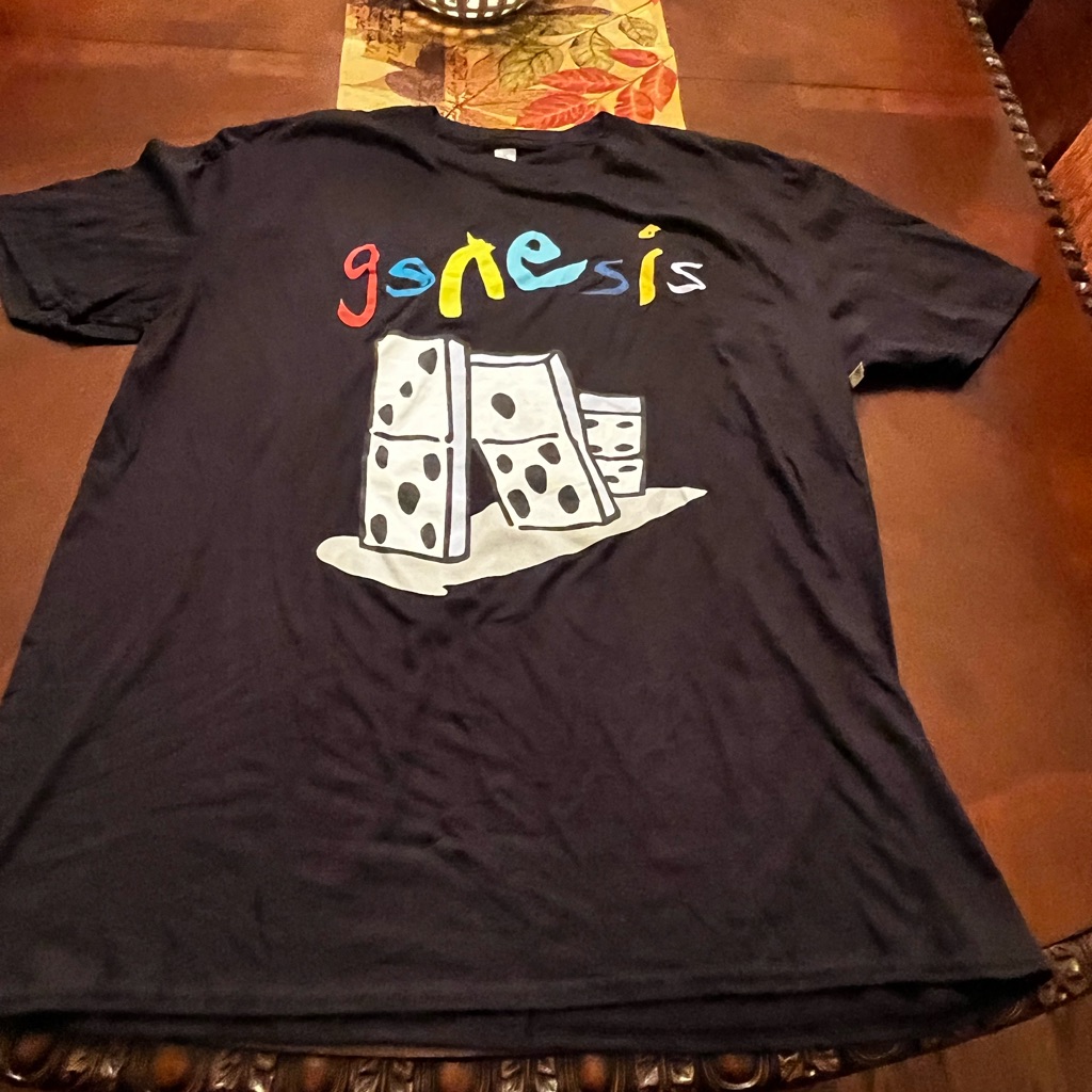 Genesis 202122 Tour TShirt Brand New